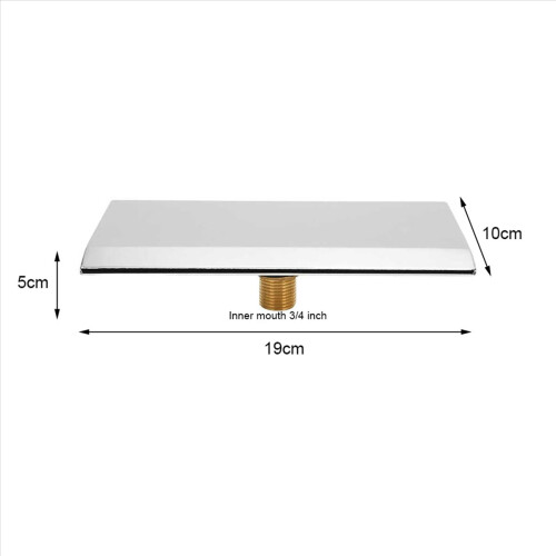 Waterfall Tub Spout G1/2 External Thread SPA Bathroom Pool 1