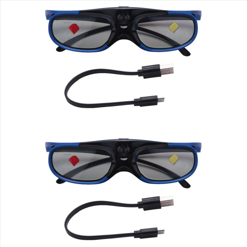 Rechargeable Dlp Link 3D Glasses Active Shutter Eyewear For 4852133355979