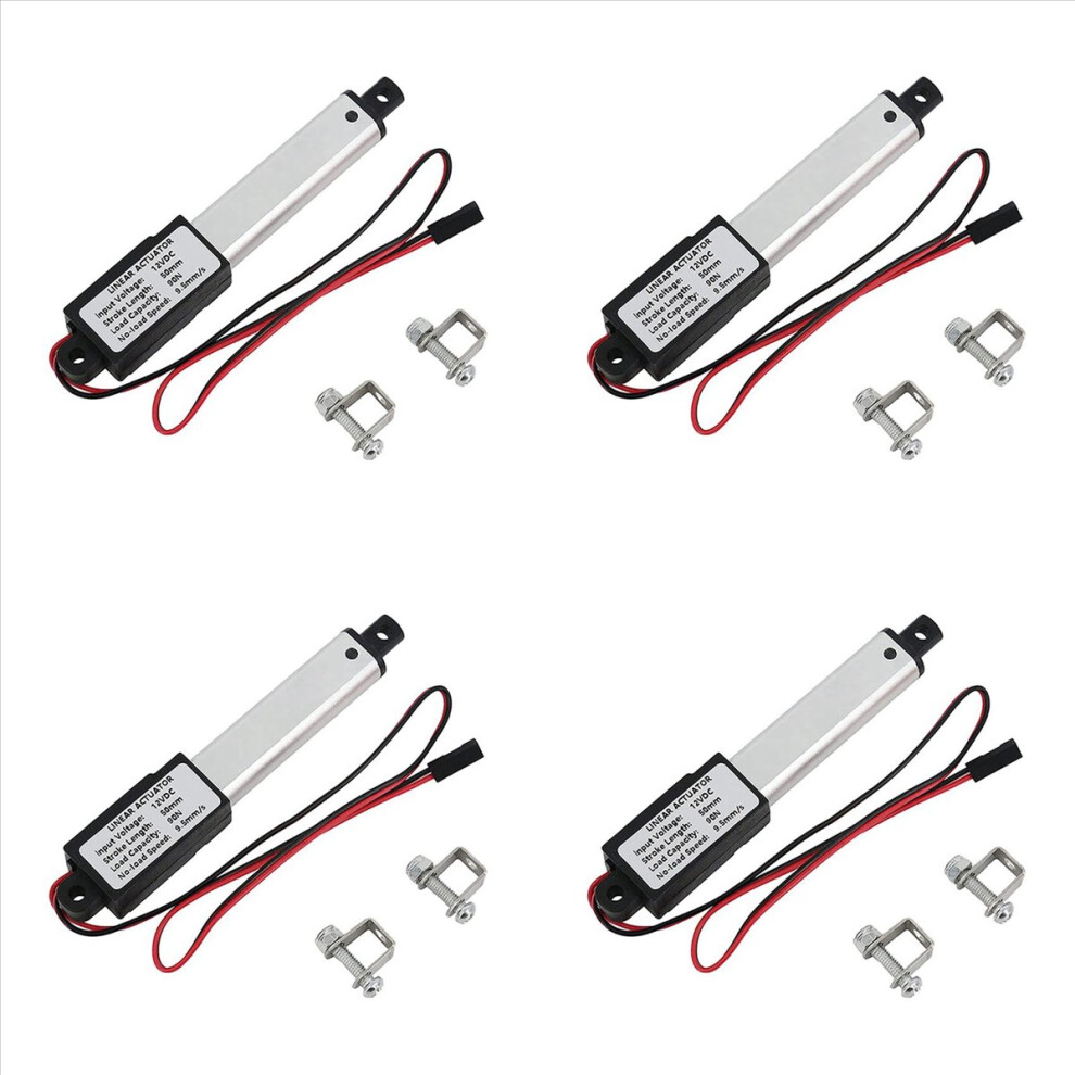Micro-Linear Actuator, 2 Inch Stroke, 90N/20.3Lb, Speed 9.5Mm/S 4852133337326