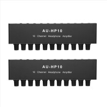 AU-HP10 10 Channel Stereo Headphone Amplifier Audio