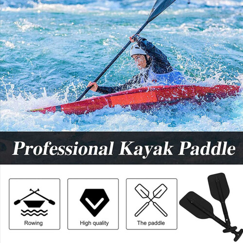 2 pezzi di pagaie telescopiche per kayak, jet ski e canoa 2