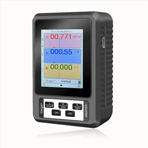 XR2 BR-9A Handheld Electromagnetic Radiation Detector Tester Black 2