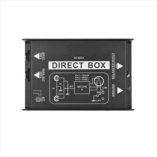 Μετατροπέας ήχου Μονοκάναλο DI-Box Παθητικό DIRECT BOX DI-Box 1