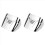 Chromen achterlichtkap voor Dyna Softail FXD FLHT FLST 1