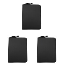 1 PC Black Fountain Pen PU Leather Storage Case Holder for 48 Pens
