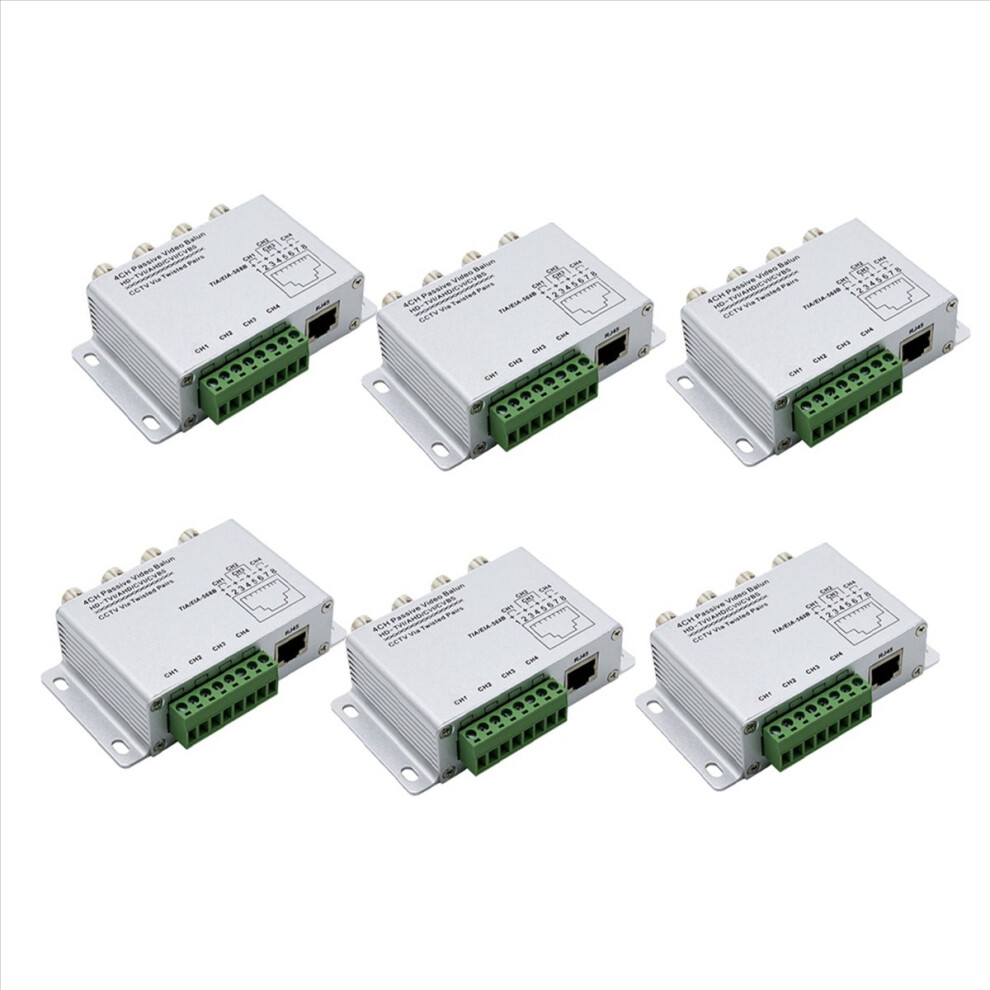 4Ch Passive Video Balun For Tvi Cvi Ahd Cameras 4853158864941