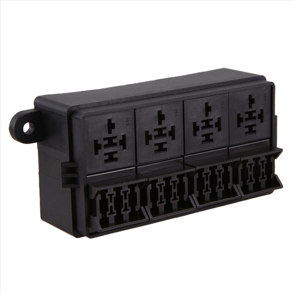 12 Way Fuse Holder With Spade Terminals For Car Truck Trailer Boat 4853158815530
