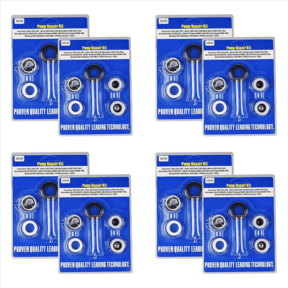 244194 Repair For Airless Paint Sprayer 390 395 490 495 3400(2 Pack) 4853158820060