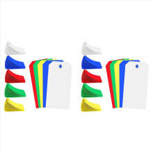 Étiquettes d'expédition colorées, étiquettes vierges, étiquettes volantes imperméables
