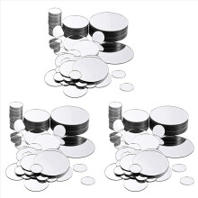 100 stuks mini ronde spiegel kleine ronde spiegel zelfklevende spiegel