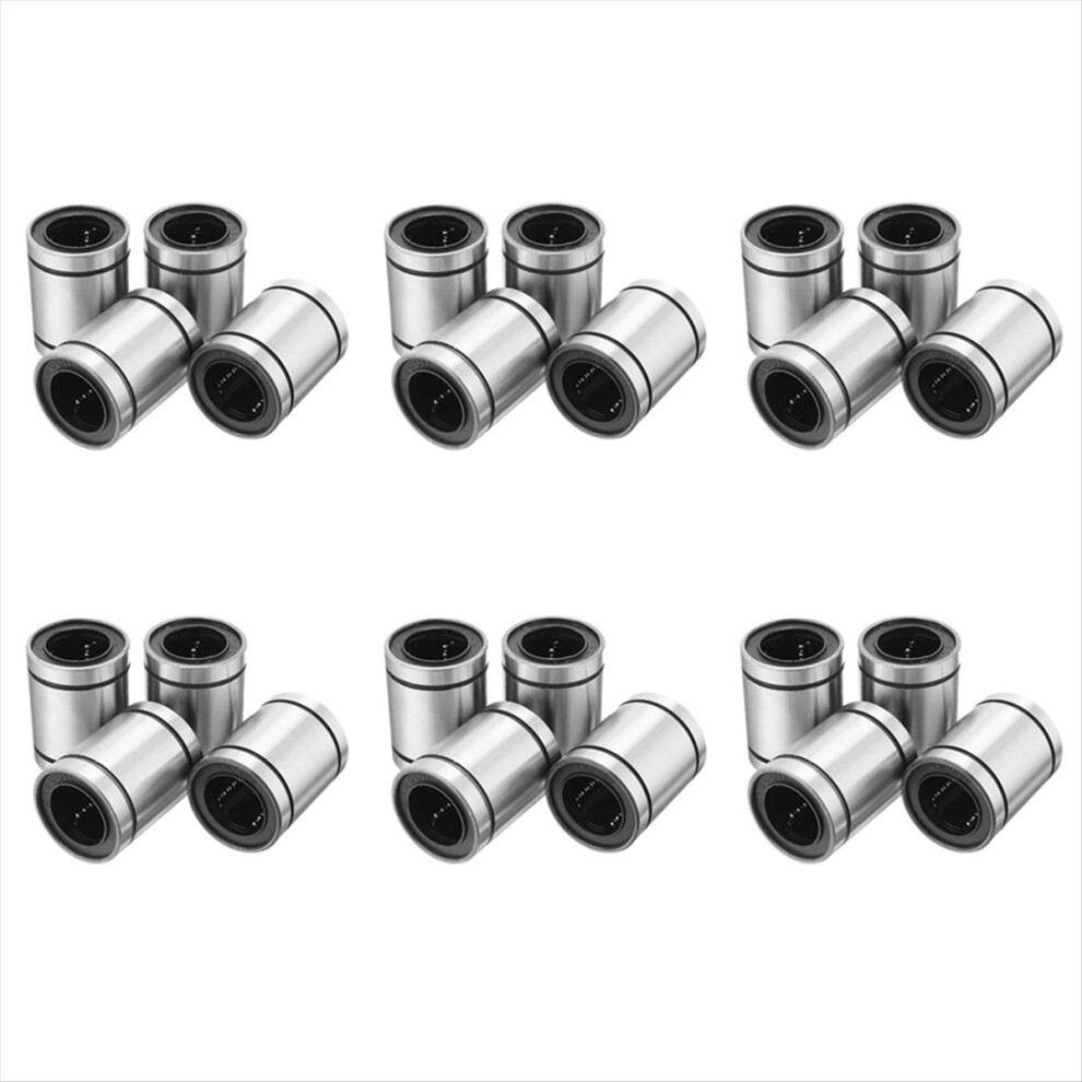 4 Pcs Lm20uu 20X32x42mm Seal Linear Motion Ball Bearing Bushing 4853158834012
