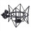 Microphone Shock Mount Adjustable Mount (Black) 3