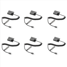 EL14 Dummy Coupler Battery Type-C Spring Cable for D3100 D3500
