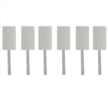 6 x 15 cm malha ânodo de titânio platinado ródio joias ferramentas de revestimento