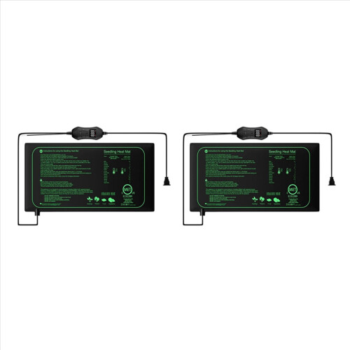 Tapete térmico para mudas de 50 W com termostato e plugue UE
