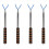 Disc Golf Retriever Disc Golf Grabber 10 Feet Φορητό Τηλεσκοπικό 1