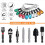 10PCS 1/4Inch Hex Shank Screwdriver Bits Extension Bar Keychain Screw 7