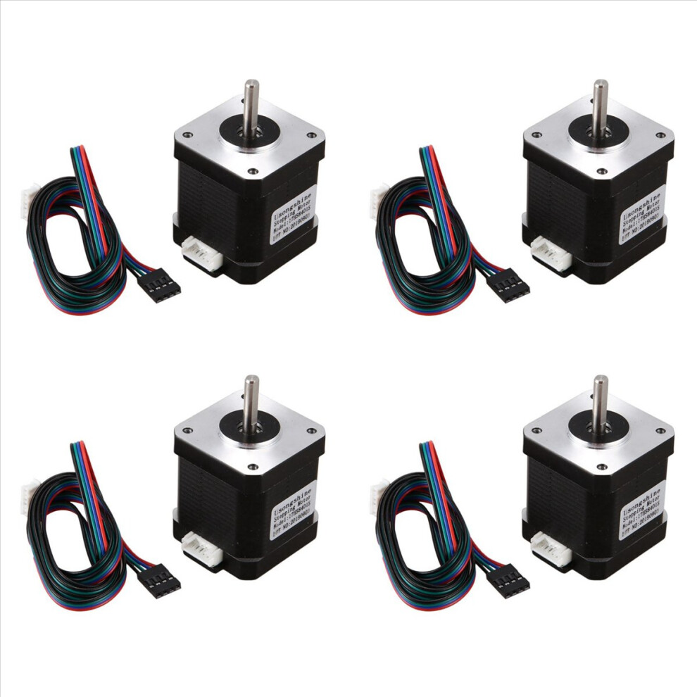 1Pcs Nema 17 Stepper Motor 48Mm Nema17 Motor 42Bygh 2A 4-Lead 4853158869533