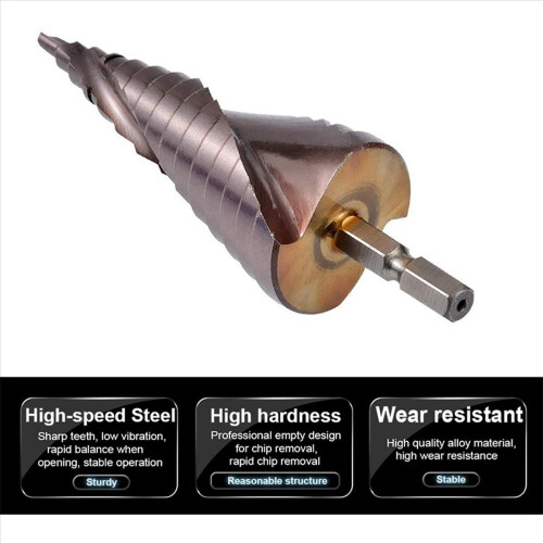 M35 HSS Co Step Drill Bit Cobalt Cone Drill Bits 4-32Mm Hole Saw Tool 2