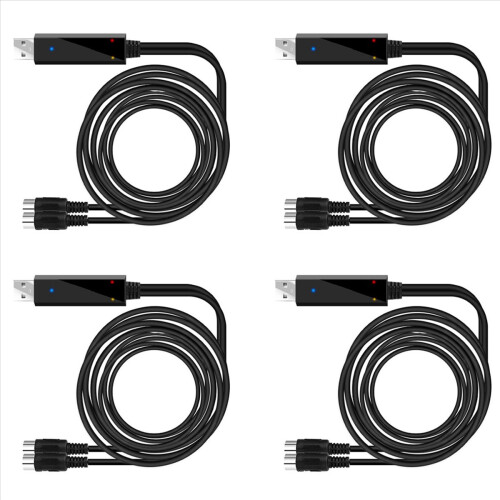 Μετατροπέας καλωδίου USB MIDI για υπολογιστή σε πληκτρολόγιο πιάνου στο Studio 6.5Ft 1