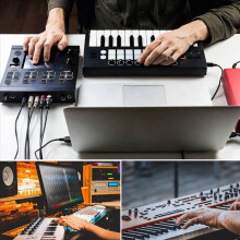 USB MIDI-kabelconverter voor pc naar pianoklavier in studio 6,5 ft