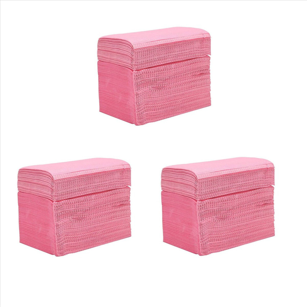 Markenlos Pink 125Pcs Absorbent Tattoo Tablecloth Disposable 45X33cm