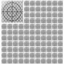 100Pcs Prism Messung Reflektor Blatt Insgesamt Station Tunnel Umfrage