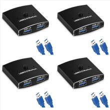 Seletor de chave USB 3.0 5 Gbps 2 em 1 saída USB para teclado de impressora