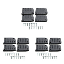 Stilt Soles Antislip Pads voor Gipsplaat, 4-delige Zolen Vervangset