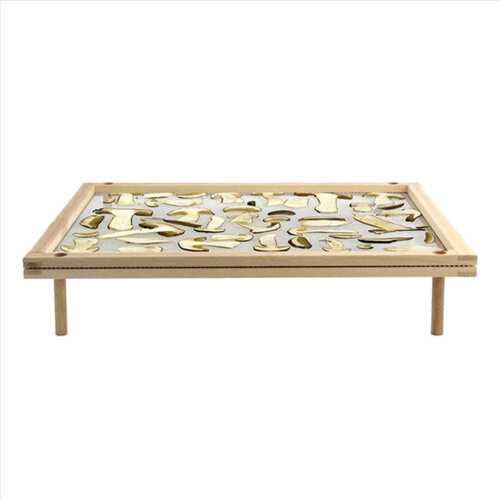 Stackable Food Dryer with Net Wooden Pasta Herb Drying Racks 2