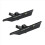 2 Pcs Black Wiper Stand Windshield Car Tool Accessories 4