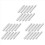 10 τεμάχια δίχτυα ψαρέματος PVA Micro-Mesh 5M Refill 25mm Ταΐστρα ψαρέματος 2