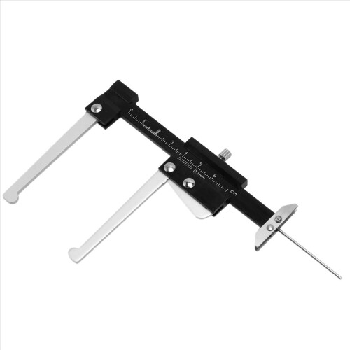 Disc Brake Rotor Caliper 0-60mm Gauge Gage Micrometer Measuring Tool 1