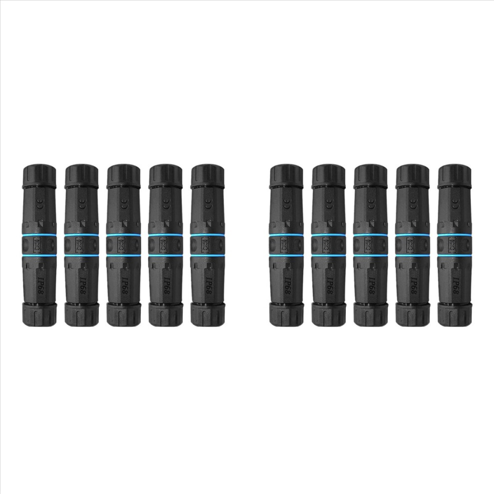 5 Pcs Rj45 Ip68 Shielded (Stp) Cat6 Ethernet Lan Cable Connector 4853188003488