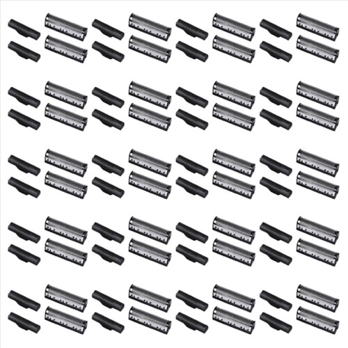 1Set Clipper Blade for Km-1102 Clipper Shaver Parts Net Silver