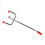 25Pcs 100Mm Pegboard Hooks Slat Wall Retail Display 3
