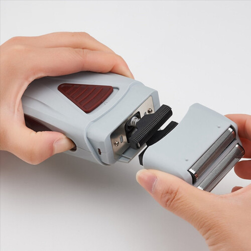 1Set Clipper Blade for Km-1102 Clipper Shaver Parts Net Silver 2