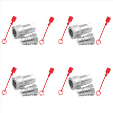 Raccordo a sgancio rapido ISO7241-A NPT Connettore di accoppiamento idraulico