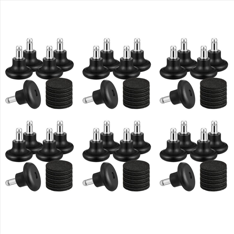 5 Pack Bell Glides For Office Chair Without Wheels,Stationary Castors 4853188098033