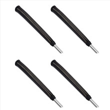 Wrap Golf Grip Pure Handmade Leather Material Putter Grips-Black