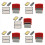 Self Inking Stamp Set Custom Personalised DIY with Tweezers Kit Red 1