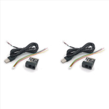 Leitor de código de barras GM865 1D 2D USB TTL QR Code Module CMOS, lente distante