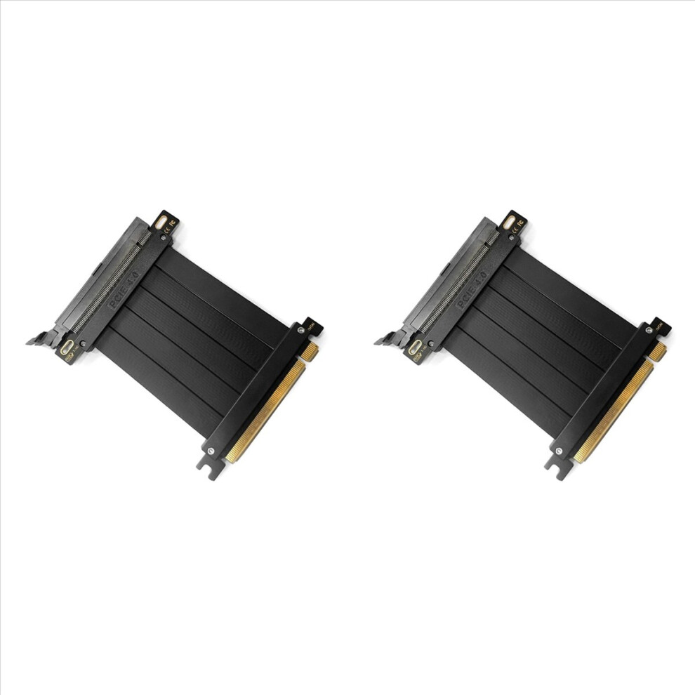 Full Speed Pci-E 4.0 16X Graphics Extension Cable 180 Degree 10Cm 4853188018901