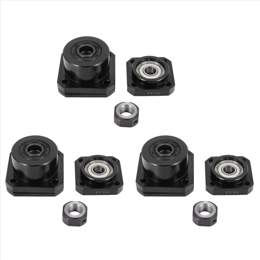 Fk10 Fixed Side + Ff10 Floated Side For Sfu1204 Ballscrew 4853188002627