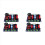 2PCS 3-Way 250W 850/5200Hz Frequency Divider DIY Speaker Filter 1