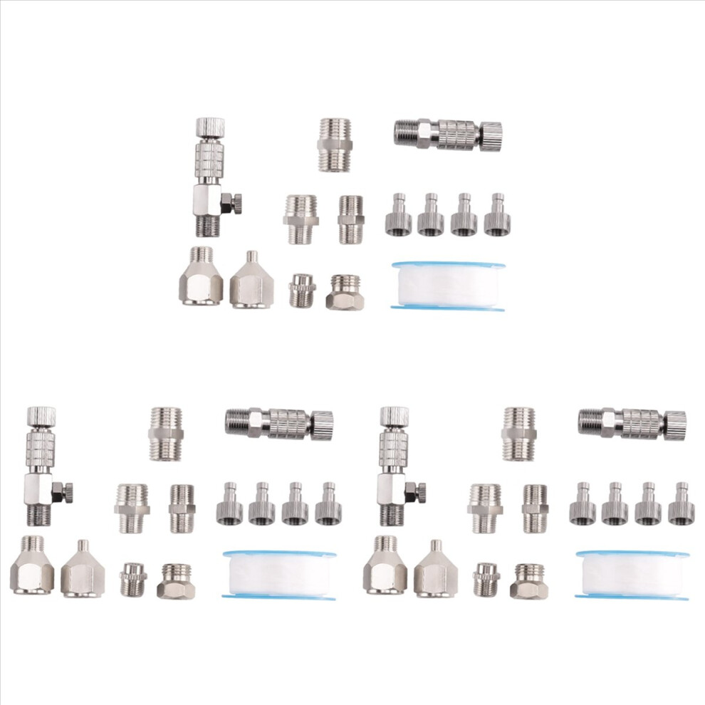 14Pcs Airbrush Adapter Set,Airbrush Quick Release Disconnect Couplers 4853188056330