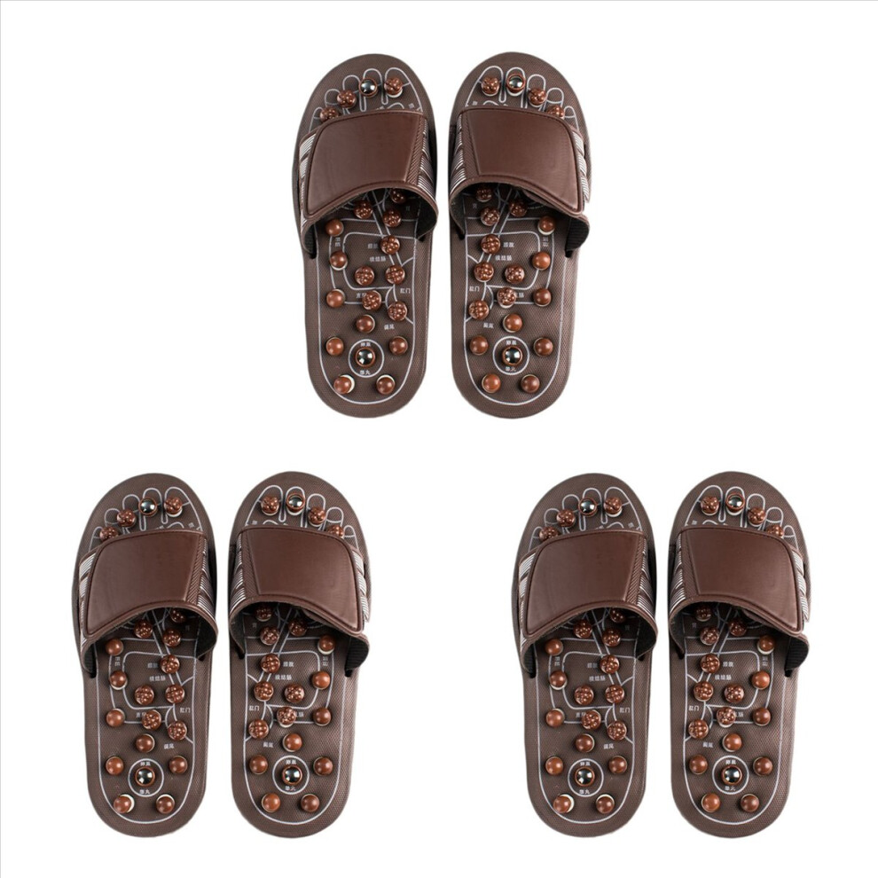 Markenlos Acupressure Foot Massager Massage Slippers Reflexology Sandals M