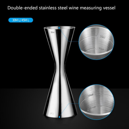 Double Head Bar Party Wine Cocktail Shaker Jigger 45Ml 2