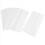 100 peças de saco branco de 5 x 10 polegadas para 567G, filme retrátil de transferência de calor 3