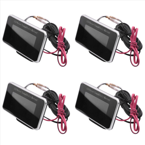 Μετρητής πίεσης νερού αυτοκινήτου LCD 2 σε 1, βομβητής συναγερμού M10